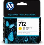 HP 712 3ED69A Yellow 29-ml Genuine HP Ink Cartridge with Original HP Ink, for DesignJet T650, T630, T250, T230 & Studio Large Format Plotter Printers and HP 713 DesignJet Printhead