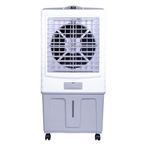 Cine Gold Hurricane 90 LTR Heavy Duty Tower Air Cooler For Home/Office With Honeycomb Cooling & Auto Swing Technology, Powerful Air Throw & 3-Speed Control With Ice Chamber (White and Light Grey)