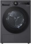 LG VX70 Series AI Dry RHX7009TBB Wifi Connected 9Kg Heat Pump Tumble Dryer - Black - A+++ Rated