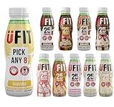 UFIT High 25g Protein Shake, Ready To Drink - Pick any 8 x 330ml