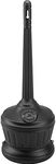 Commercial Zone 711301 Smoker’s Outpost Outdoor Standard Cigarette Smoking Receptacle Container, Black