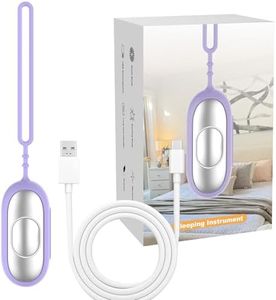 VASTAINT Handheld Sleep Aid Device - Sleep Anxiety Device for Relieving Anxiety and Stress, Improves Slumber for Adults and Students, 5 Adjustable Levels, USB Rechargeable, Easy to Carry (Purple)