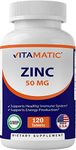 Vitamatic Zinc 50mg as Zinc Glucona