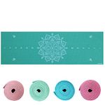 VIAVITO Asuryama 4mm Yoga Mat, Color- Emerald Mint