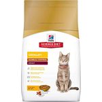 Hill's Science Diet Adult Urinary & Hairball Control Cat Food, Chicken Recipe Dry Cat Food, 3.5 lb Bag