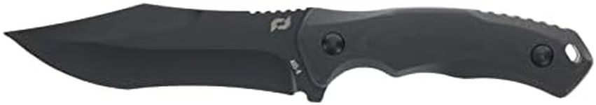 Schrade Delta Class Steel Driver Fixed Blade 10in with 4in AUS-8 Steel Blade and G10 Handle for Hunting and Bushcraft