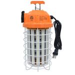 150 Watts LED Temporary Work Light Fixture 5,000K Daylight White, 24250lm Durable Construction Portable Hanging Lighting for Jobsite Lighting Outdoor Damp Location