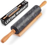 Zulay Kitchen Marble Rolling Pin