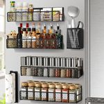 Magnetic Spice Rack For Refrigerator