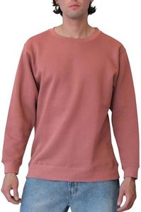 G-Style USA Basic Solid Crewneck Sweatshirt MSC13126 - Mauve - 2X-Large