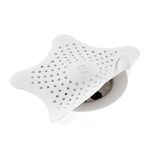 Umbra Starfish Drain Cover/Hair Catcher, White