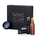 Nano Clear Watch Cleaner & Scratch Remover 2.0. Watch Cleaner Solution, 2 Oz. Watch Renewal. Watch Polish, Microfiber Cloth, Matte Sponge, Cleaning Brush – Watch Cleaning Kit & Repair Kit Accessories,