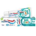 Aquafresh Big Teeth Toothpaste 6-8 years, Kids Toothpaste, Lasting Protection for New Permanent Teeth, 75 ml