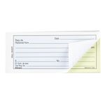 Blueline Receipt Book, 50 Carbonless Duplicates, Bilingual, 2-3/4" x 6-3/4" (DCB2870)