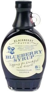 Blueberry Syrup 3 Ingredients - Blackberry Patch 8 oz Bottle – Oprahs Favorite Things 2014, Small Batch & Handmade in Georgia, Perfect on Pancakes, Waffles & French Toast, Great Dessert Topping