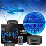 3D Star Wars Lamp -3 Patterns Night