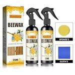 2Pcs Beeswax Spray Furniture Polish, Ksndurn Beeswax For Wood - Multipurpose Furniture Polish & Cleaner, Wooden Shine & Protect