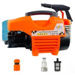 XLNT XL-1100-140 High Pressure Washer, Car Washer, 2200 Watts Motor, 220 Bars, 8.0L/Min Flow Rate, 8 Meters Outlet Hose, Portable, Car, Bike & Home Cleaning