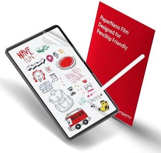 BERSEM 2 Pack Paper Nano Screen Protector Compatible with iPad Pro 13 Inch 2024 (M4) / iPad Air 13 Inch 2024 (M2), Matte PET Film for Paper Art Writing, Nib Friendly, Anti-Glare, Easy Installation