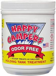 Happy Campers RV Toilet Treatment 18 - Extra Strength Odor Eliminator for Black and Gray Holding Tanks