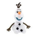 Disney Store Official Olaf Medium Soft Toy, Frozen, 38cm / 15”, Kids Cuddly Stuffed Snowman, Plush Cartoon Figure, Features Satin Tooth and Sparkle Snowflake Accents