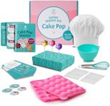 Tovla Jr. Ultimate Cake Pop-Making Kit for Kids – Fun DIY Baking Kit, STEM Activity for Ages 4+, Visual Learning Cake Pop Molds & Tools Set, Great Gift for Young Chefs