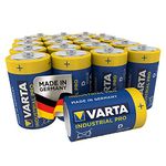 VARTA Industrial Pro D Mono Alkaline Batteries LR20 - 20-pack, Made in Germany