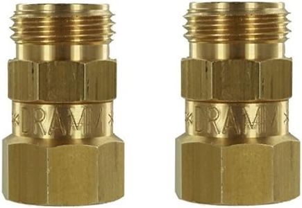 Dramm Brass Garden Hose Swivel - Pack of 2