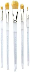 Aqualon Royal & Langnickel Wisp Filbert Artist Brush Set, 5-Piece