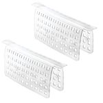 iDesign Euro Sink Saddle, Glassware and Sink Protector for Kitchen - Clear, Pack of 2