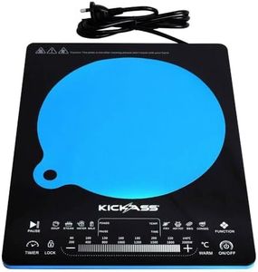 Kickass Products Portable Induction Cooktop Precision Cooking While Camping Comes with Carry Case