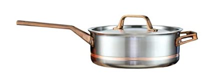 Meyer - CopperClad 5-Ply Copper Core Stainless Steel Saute Pan with Lid (4L/4.2qt)