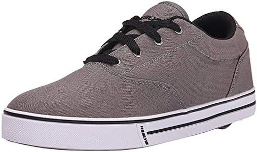 Heelys Men's Launch Fashion Sneaker, Grey, 9 M US