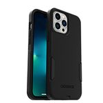 OtterBox iPhone 13 Pro Max & iPhone 12 Pro Max Commuter Series Case - Single Unit Ships in Polybag, Ideal for Business Customers - Black, Slim & Tough, Pocket-Friendly, with Port Protection