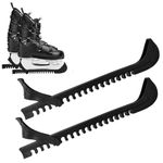 Heloner Ice Skate Guards Ice Skate Blade Covers Skate Blade Protector, 2 Pcs 1 Pairs of Adjustable Skate Guards for Hockey or Figure Skating for Adult