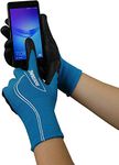 Rostaing Unisex Canada Winter Cold Weather Work Gloves Pair, Turquoise Blue, S Pack of 1