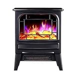 Electric Heater Fireplace with Ther