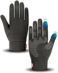 Aegend Lightweight Winter Gloves for Men Women, Warm Running Gloves Touchscreen Thermal Glove Liners for Cold Weather Driving, Cycling & Hiking, Non-Slip, Elastic Cuff, Stretchy, Durable