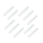 10pack Oxygen Tubing Connector, 360° Rotation Cannula Connector Oxygen Connector Avoid Tangles, Tubing Swivel Connector O2 Connector