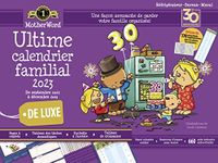 MotherWord Deluxe Magnetic Hanging Calendar and Chore Chart, 16-Month, Sept 2022-Dec 2023, French, Large Deluxe Version, 18" x 13.5" (MWFFT12823), Multicolored