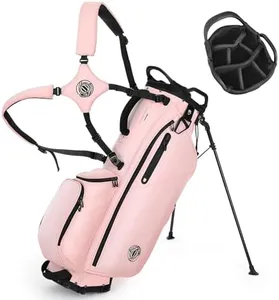 Sturdum 7 Way Golf Stand Bag, Lightweight Golf Bags for Men Women with Full-Length Dividers, Ergonomic Design, Weather-Resistant, Multi Pockets