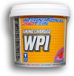 International Protein Amino Charged Strawberry Flavour Whey Protein Isolate Powder 3 kg