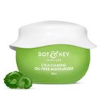 Dot & Key CICA Calming Skin Renewing Night Gel | For Oily, Acne Prone And Sensitive Skin | Night Cream with Niacinamide, Green Tea & Hyaluronic | Fades Blemishes & Dark Spots | 25ml