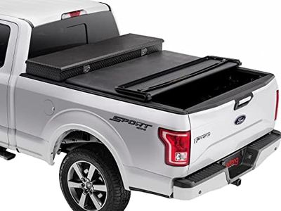Extang Trifecta Toolbox 2.O Soft Folding Truck Bed Tonneau Cover | 93770 | fits Dodge Ram Short Bed (6 1/2 ft), 1500-02, 1500/2500-03-08 (incl Mega Cab)