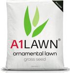 A1 Lawn AM Pro 1 Ornamental Lawn Grass Seed, 10kg (200m2) – No Rye, UK Luxury, Low Maintenance Slow Growing, Fresh - Ideal for Patch Repair, Over Seeding, New Show Lawns & Thickening. DEFRA Approved.