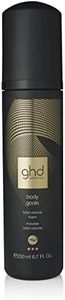 ghd Body Goals - Volumising Heat Protection Styling Mousse, Hair Styling Heat Protectant, Lifts, Protects and Improves Fullness, 200ml for All Hair Types