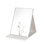 Zcooooool Mirror Large Portable Super HD Mirror Makeup Mirror Multi Stand Angle Hand Free/Handheld/Tabletop Foldable Mirror 10X7 Inch