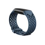 Fitbit Charge 5, Sport Band, Deep Sea, Large