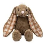 Plushible Easter Bunny Plush, Cuddly, Soft, Embroidered Stuffed Animal Toy for Newborns, Kids, Boys, & Girls, 18 Inch.