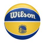 WILSON NBA Team Tribute Basketball - Size 7-29.5", Golden State Warriors